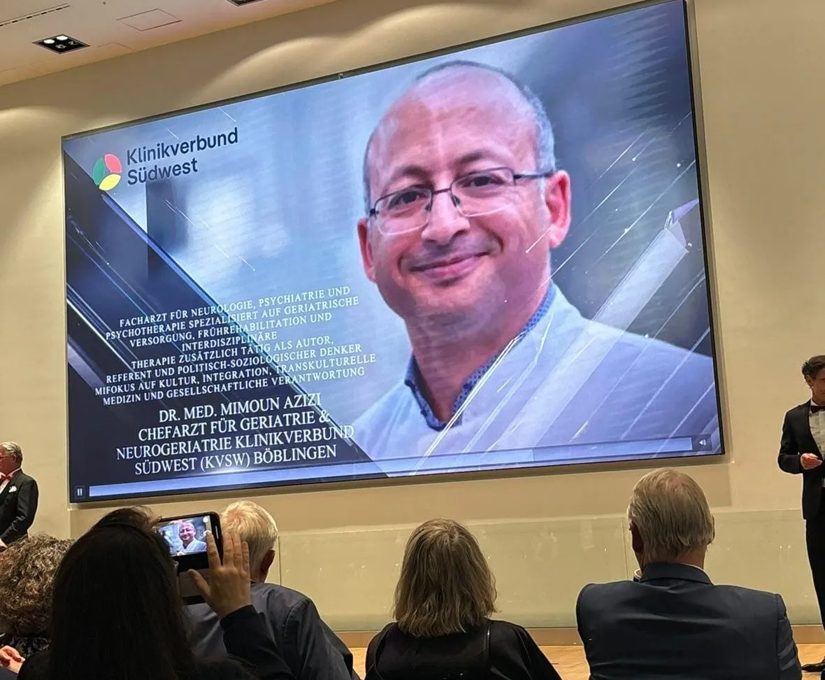 Dr. Maimoun Azizi: A Moroccan Physician Honored with German Medical Award and 'Doctor of the Year' Title