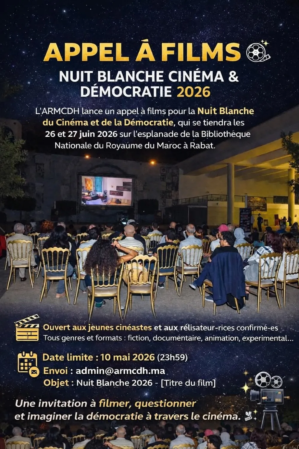 Call for Films: Join the White Night of Cinema and Democracy