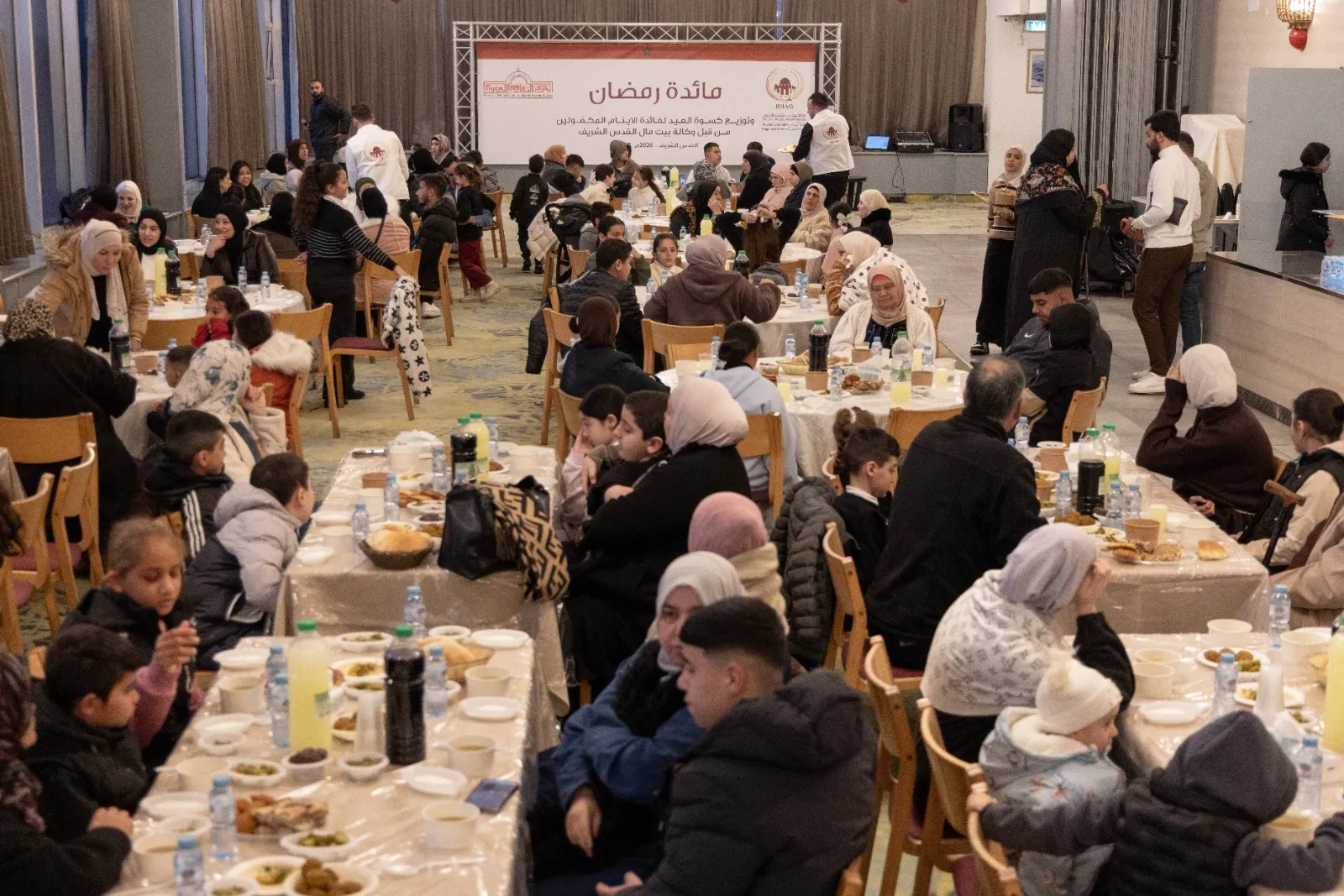 Bringing Joy to 500 Orphans: A Ramadan Iftar by the Al-Quds Agency