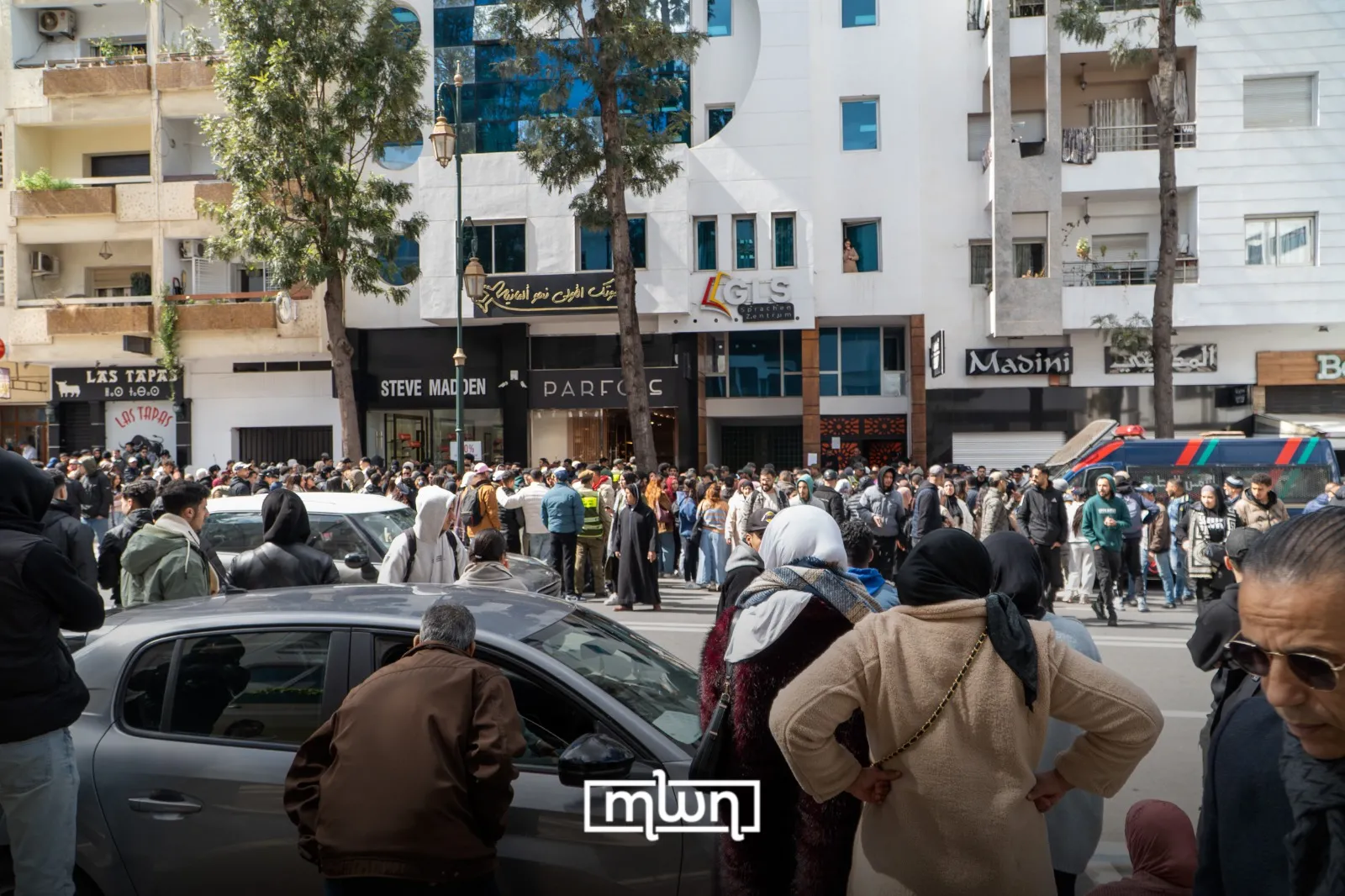 Chaos Unleashes Student Protests at IBC Center in Rabat