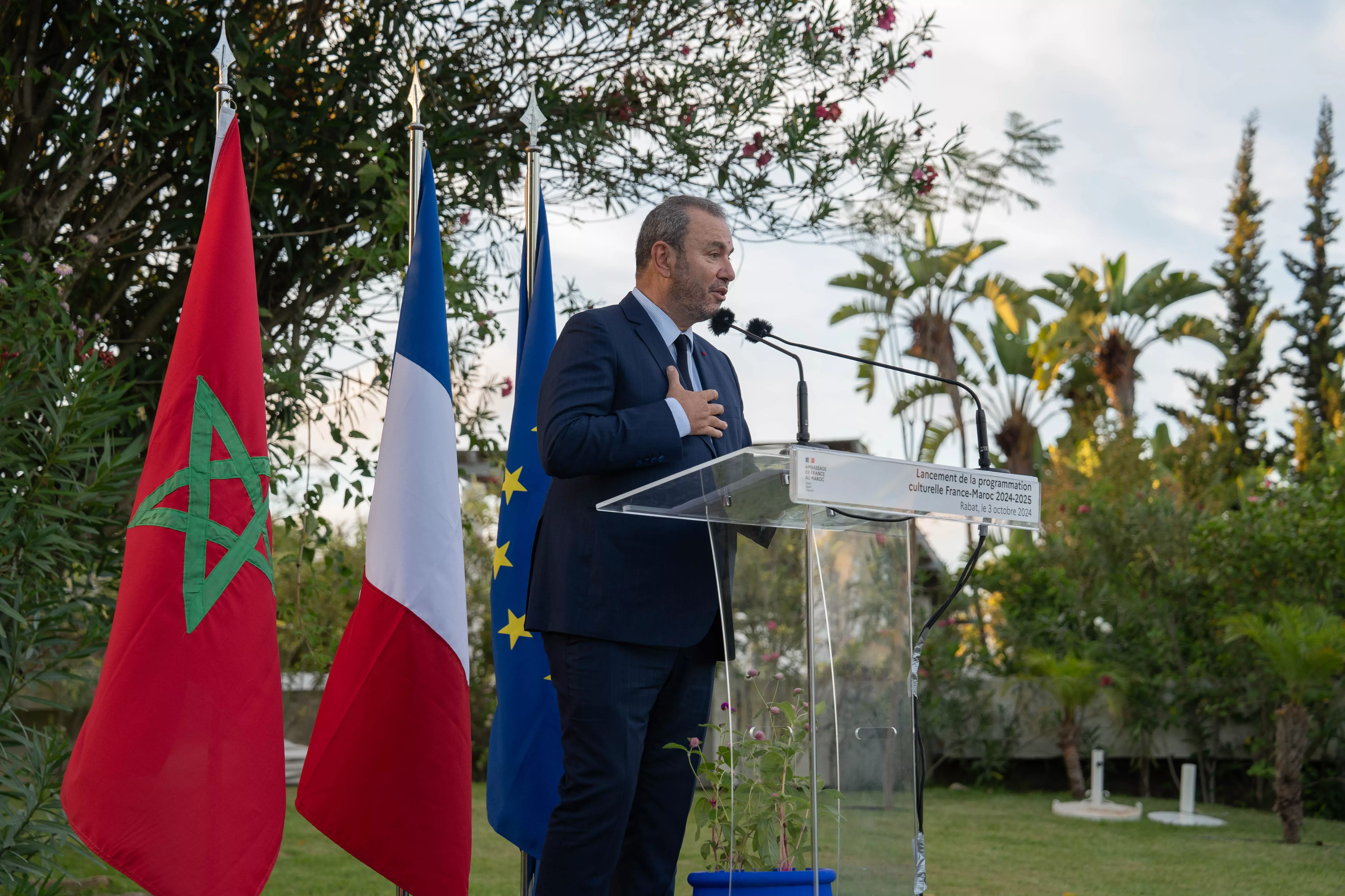 French Diplomat Christophe Lecourtier Completes His Mission in Rabat