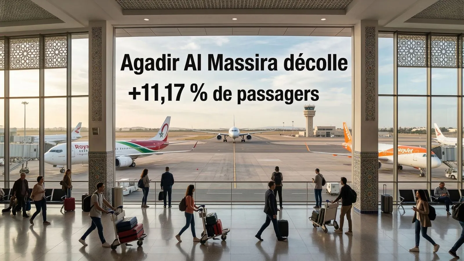 Agadir Al Massira Airport Sees Over 11% Increase in Passenger Traffic in January 2026