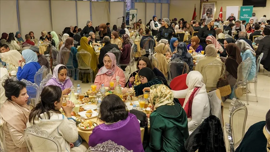 Turkey's Cultural Institute in Morocco Hosts Iftar for People with Disabilities