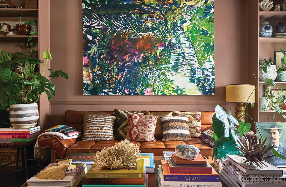 Embracing History and Nature: A Journey Through a Bohemian Home