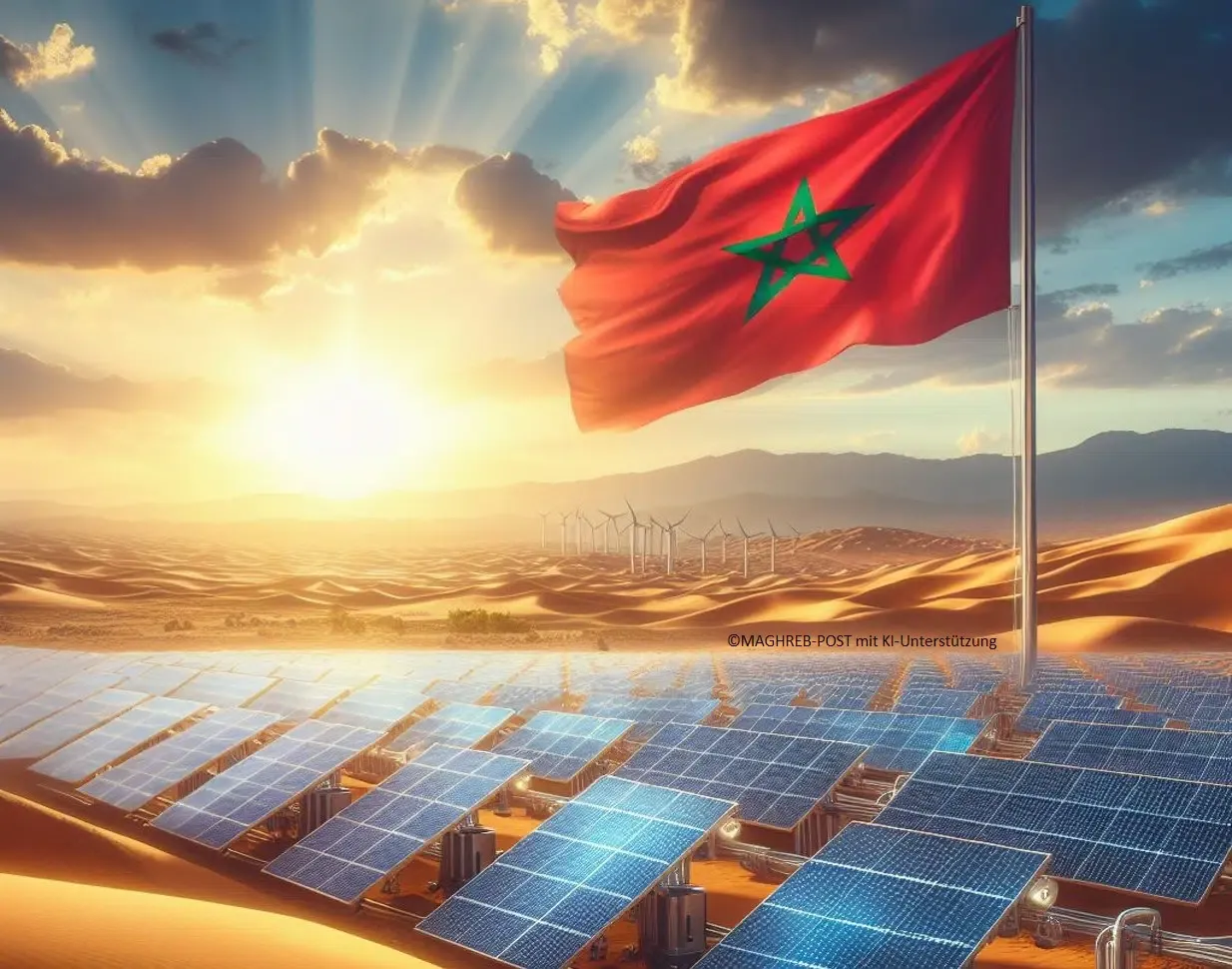Bridging the Gap: Morocco's Renewable Energy Aspirations and Current Energy Mix