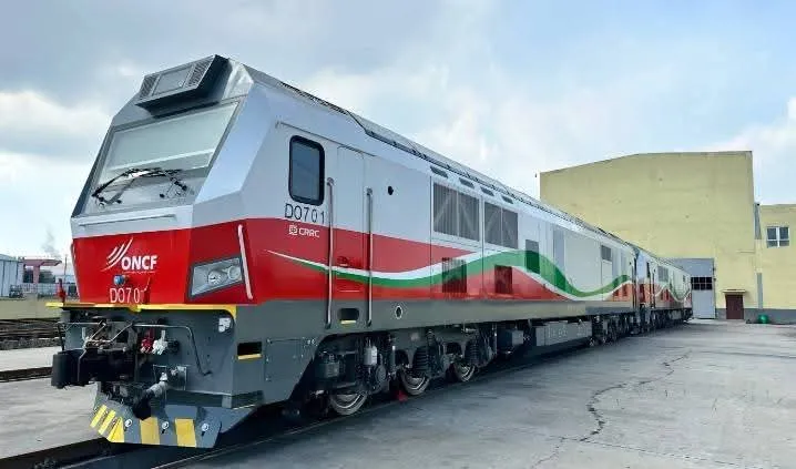Two New Chinese Locomotives to Enhance Rail Transport Between Fes, Nador, and Oujda