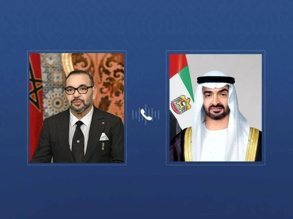 Strengthening Ties: UAE President and Moroccan King Discuss Regional Security