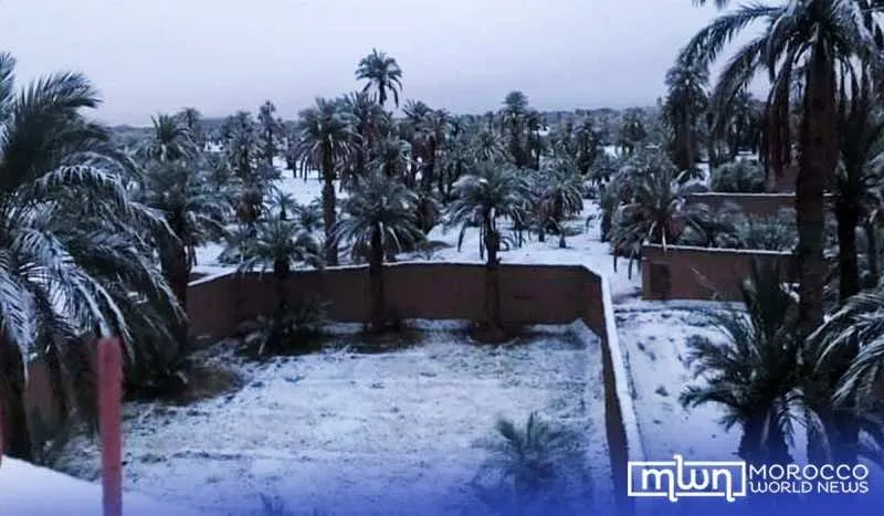 Snowfall Expected Across Multiple Provinces in Morocco Next Week