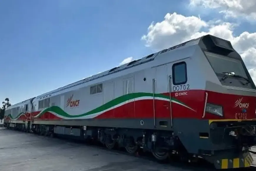 Morocco Receives New Batch of Chinese Trains to Modernize Fes-Oujda Line