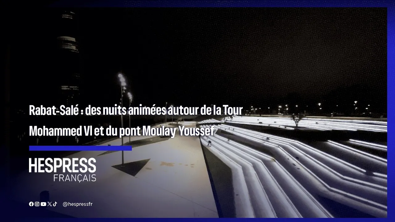 Vibrant Nights in Rabat-Salé: Exploring the Mohammed VI Tower and Moulay Youssef Bridge