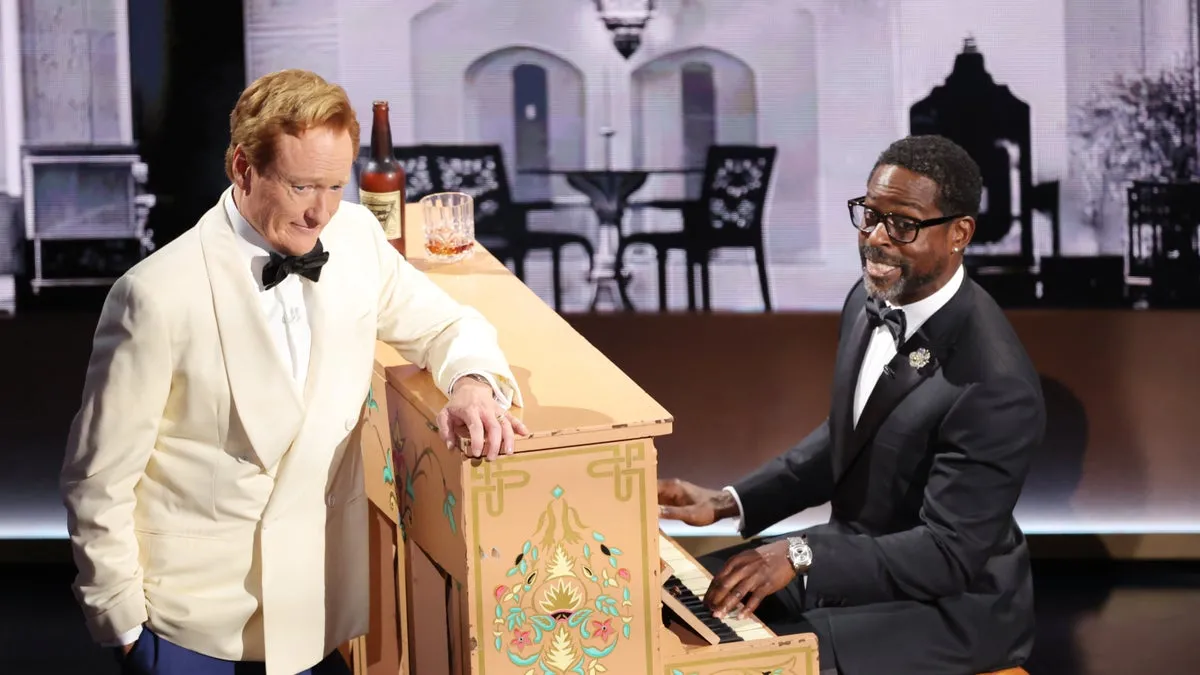 Conan O’Brien and Sterling K. Brown's Hilarious Oscars Skit Takes Aim at Modern Moviegoers