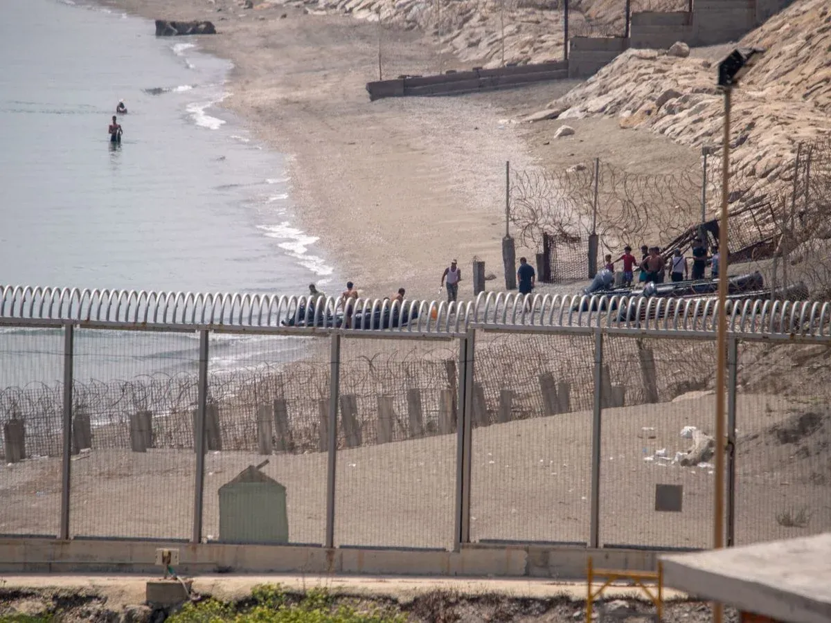 Recent Migrant Arrivals in Ceuta Amid Challenging Weather Conditions