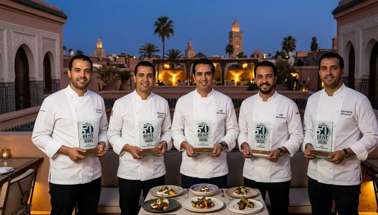 Marrakech Secures Five Spots on the Global List of Best Restaurants for 2026