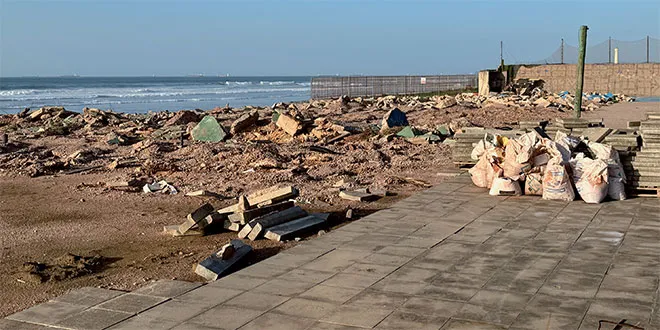 Demolition of Illegal Constructions at Paradise Complex in Casablanca
