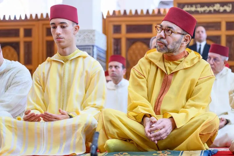 King Mohammed VI Leads Eid al-Fitr Prayer in Rabat