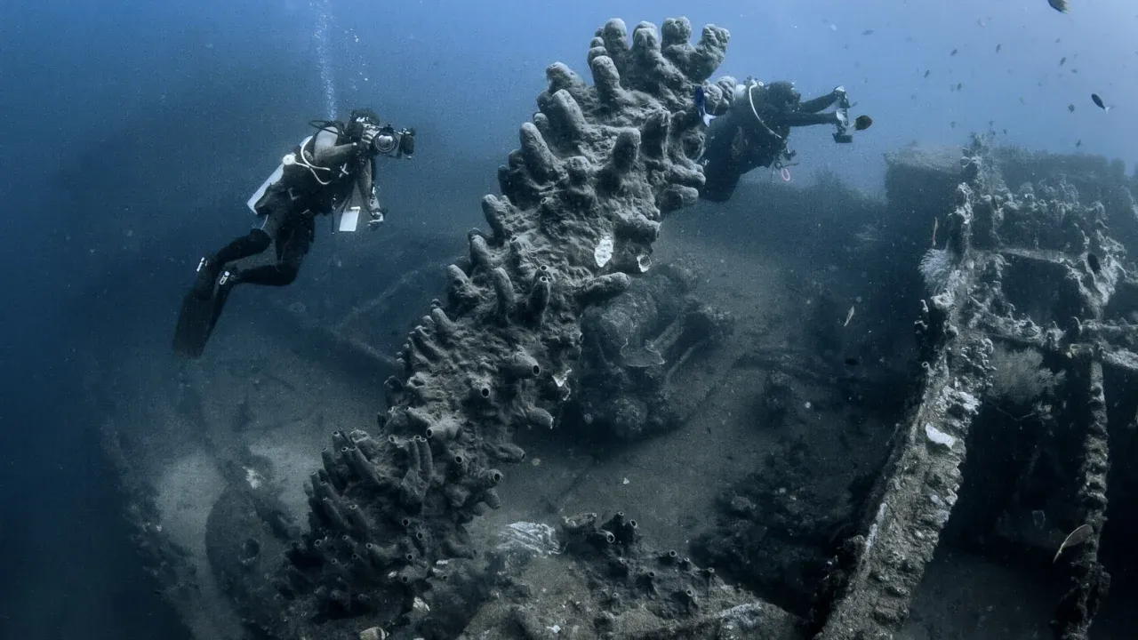 The French Submarine Le Tonnant Emerges After 80 Years Beneath the Waves Off Spain