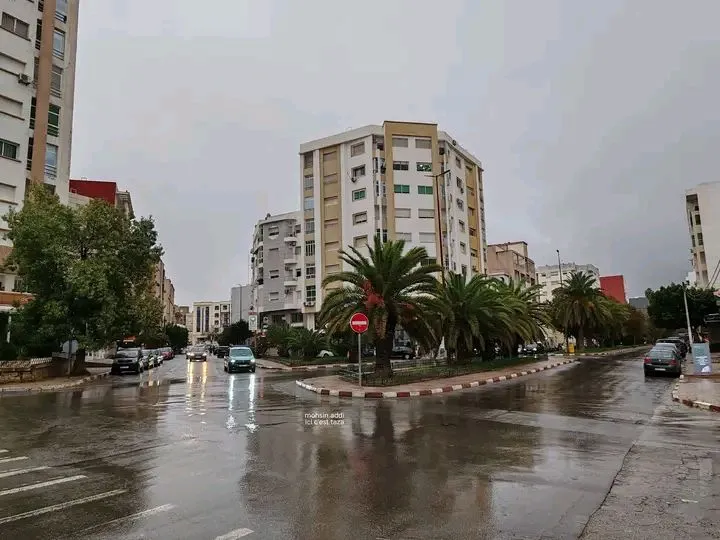 Rainfall Expected in Taza, Fes, Sefrou, and El Hajeb Starting Tuesday Night