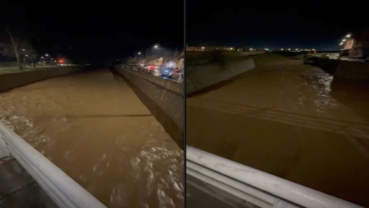 Significant Water Level Rise in Marrakech's Issel River Due to Heavy Rainfall