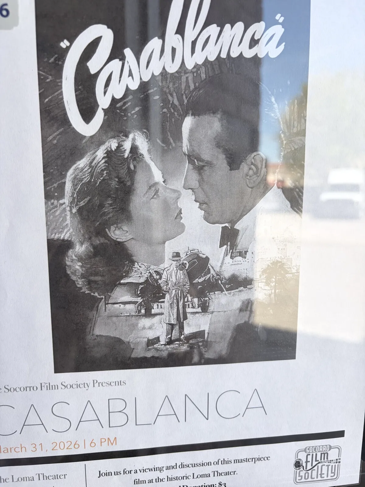 Classic Film Screening: Join the Socorro Film Society for "Casablanca"