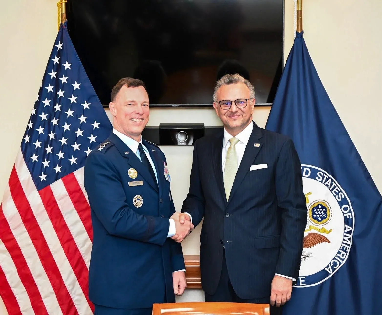 U.S. Official Massad Boulos Discusses African Lion 2026 with AFRICOM Chief