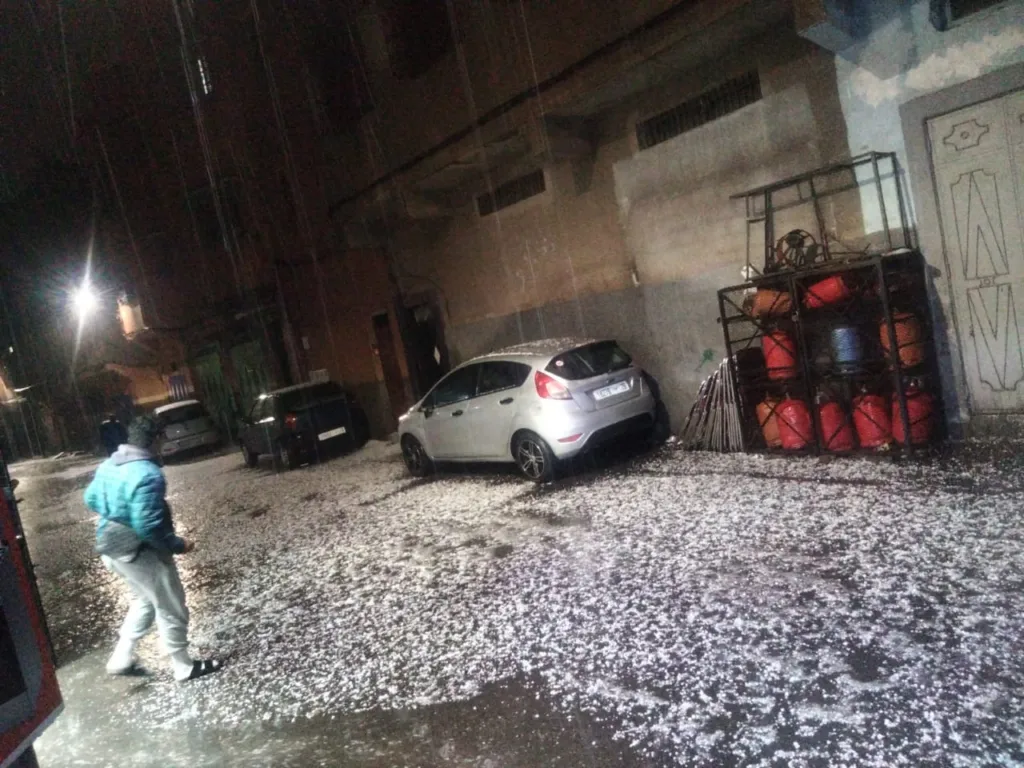 Severe Thunderstorms and Hail Expected in Marrakech
