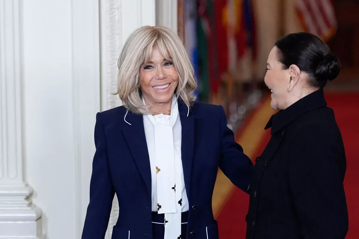 Princess Lalla Hasnaa of Morocco Reunites with Brigitte Macron in Washington: A Delightful Complicity