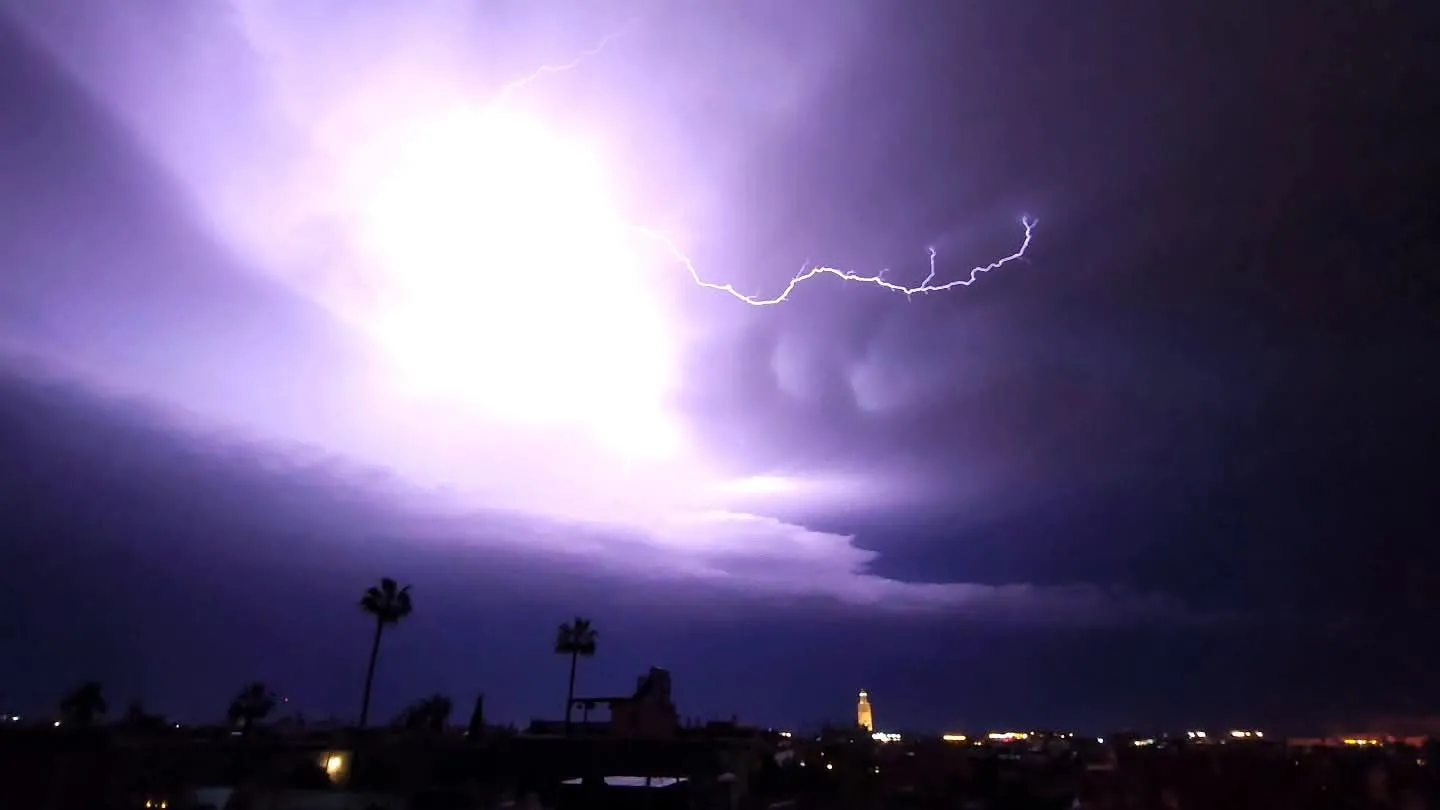 Weather Forecast: Thunderstorms and Rain Across Morocco