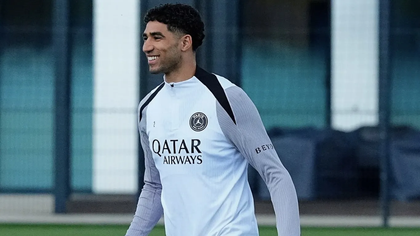 Achraf Hakimi Celebrates His 200th Match with Paris Saint-Germain