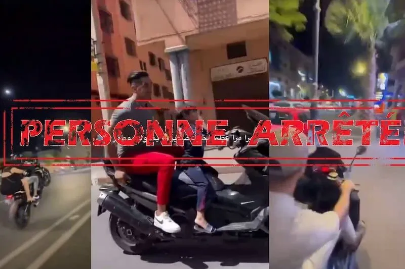 Police Crack Down on Reckless Street Racing in Marrakech: Child Safety at Risk