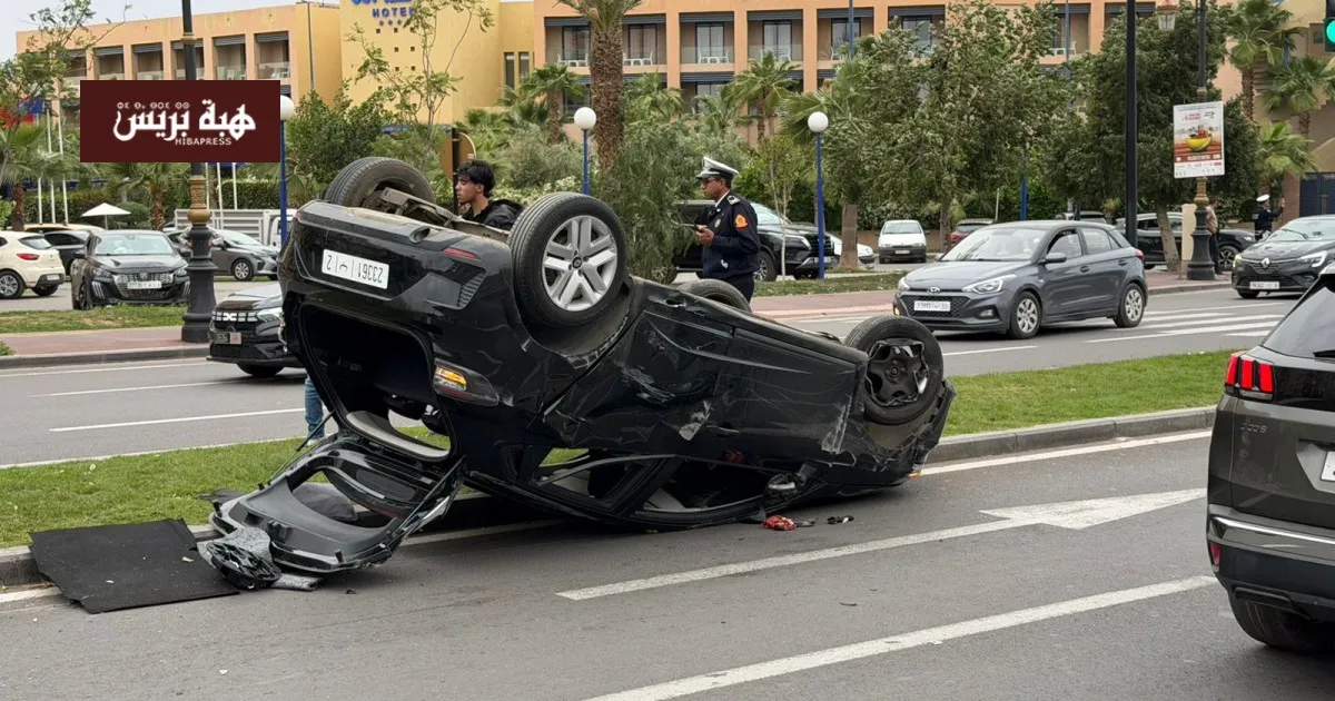 Shocking Car Accident in Marrakech Involving Military Team Supporter