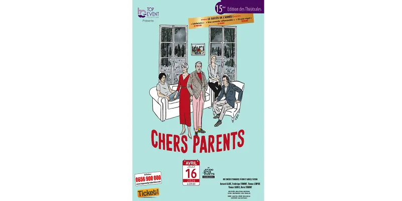 The Hilarious Play 'Chers Parents' Arrives in Casablanca