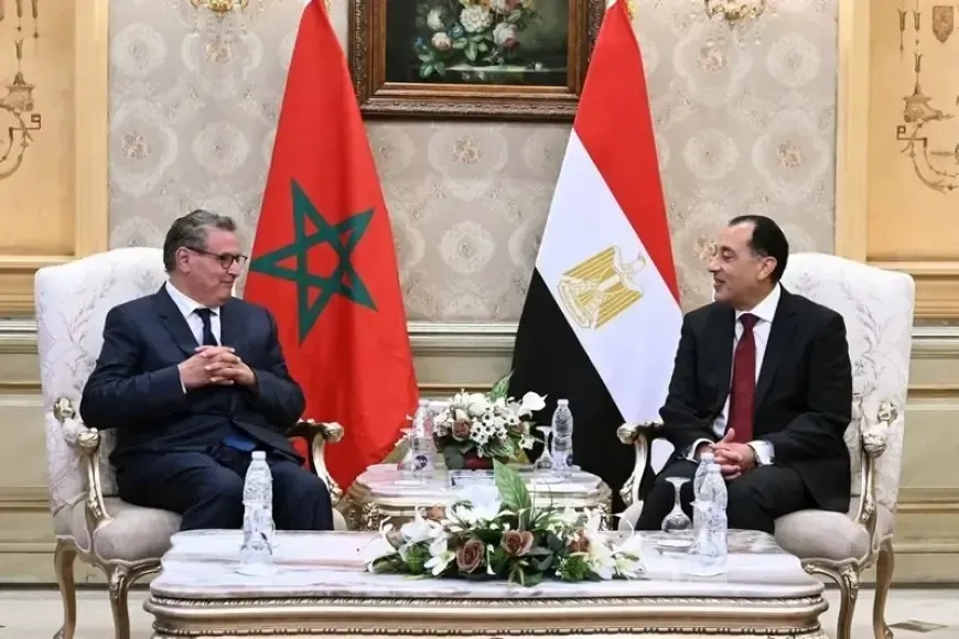 Aziz Akhannouch Leads Delegation to Cairo to Enhance Moroccan-Egyptian Cooperation