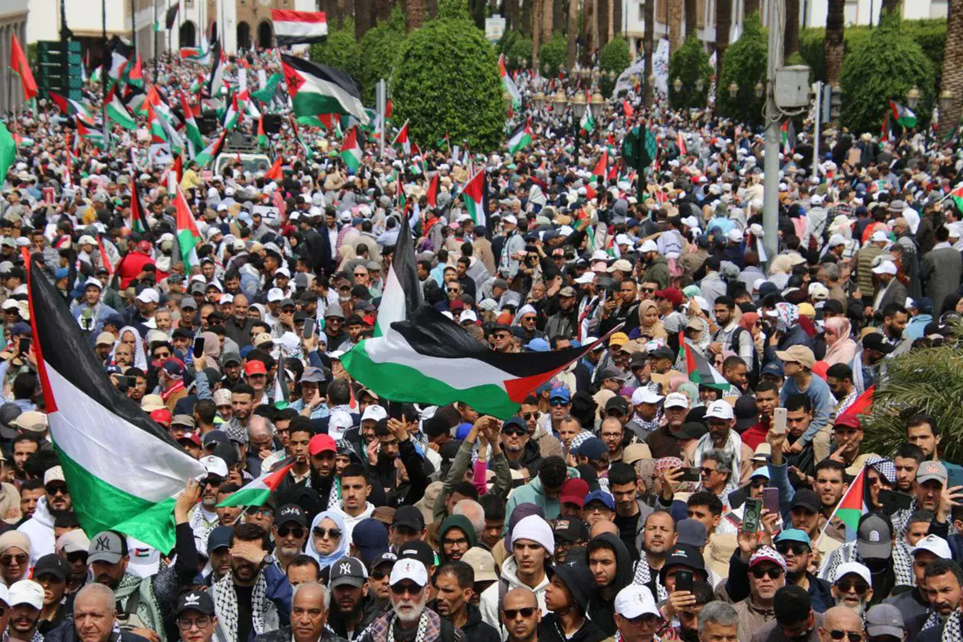 Rabat to Host National March in Solidarity with Palestine on April 19