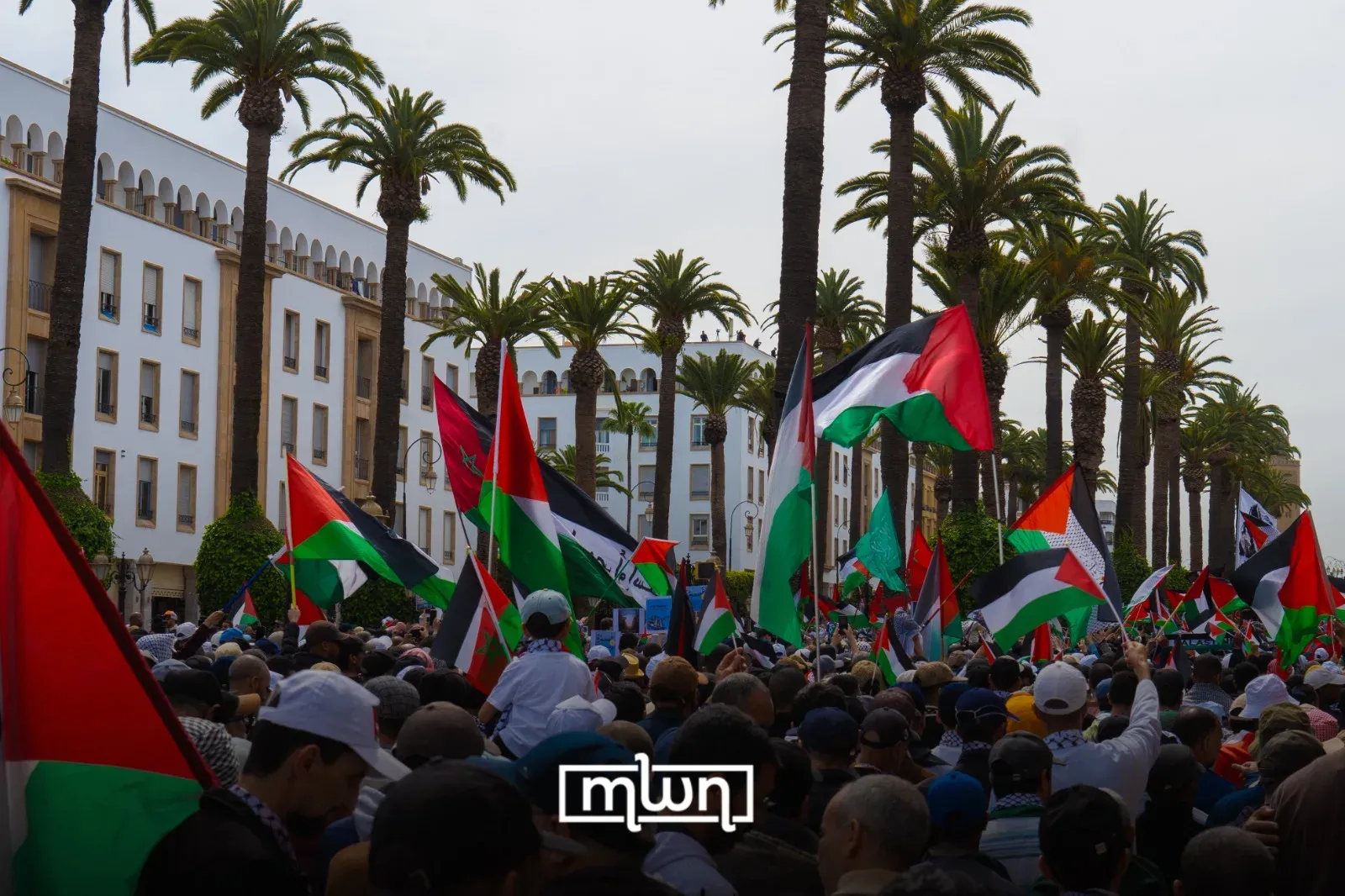 Rabat Prepares for National March Supporting Palestine on April 19