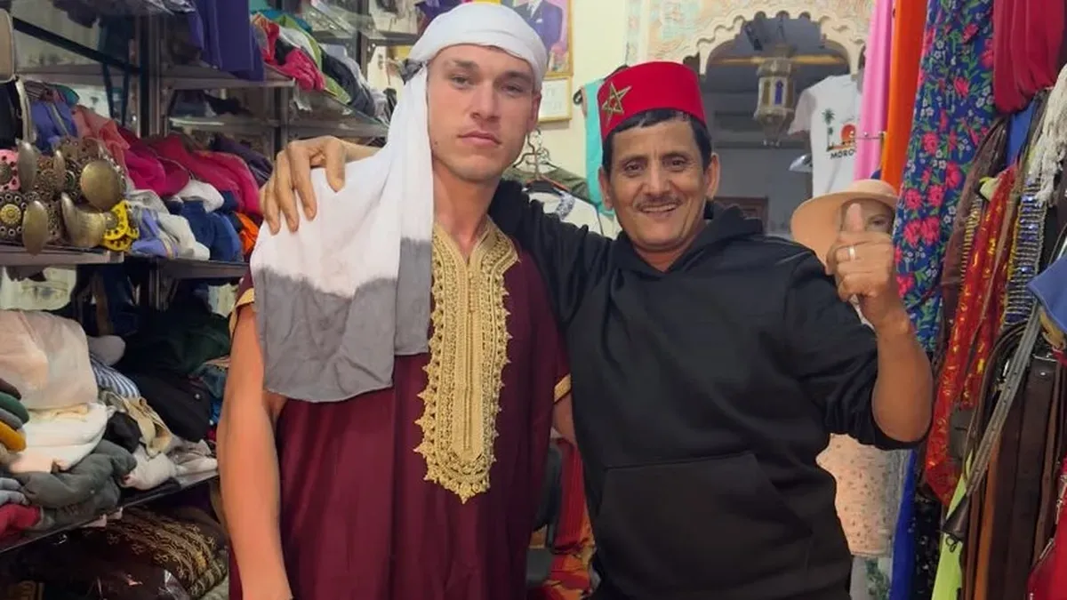 Manuel Ugarte Enjoys a Fashionable Getaway in Morocco