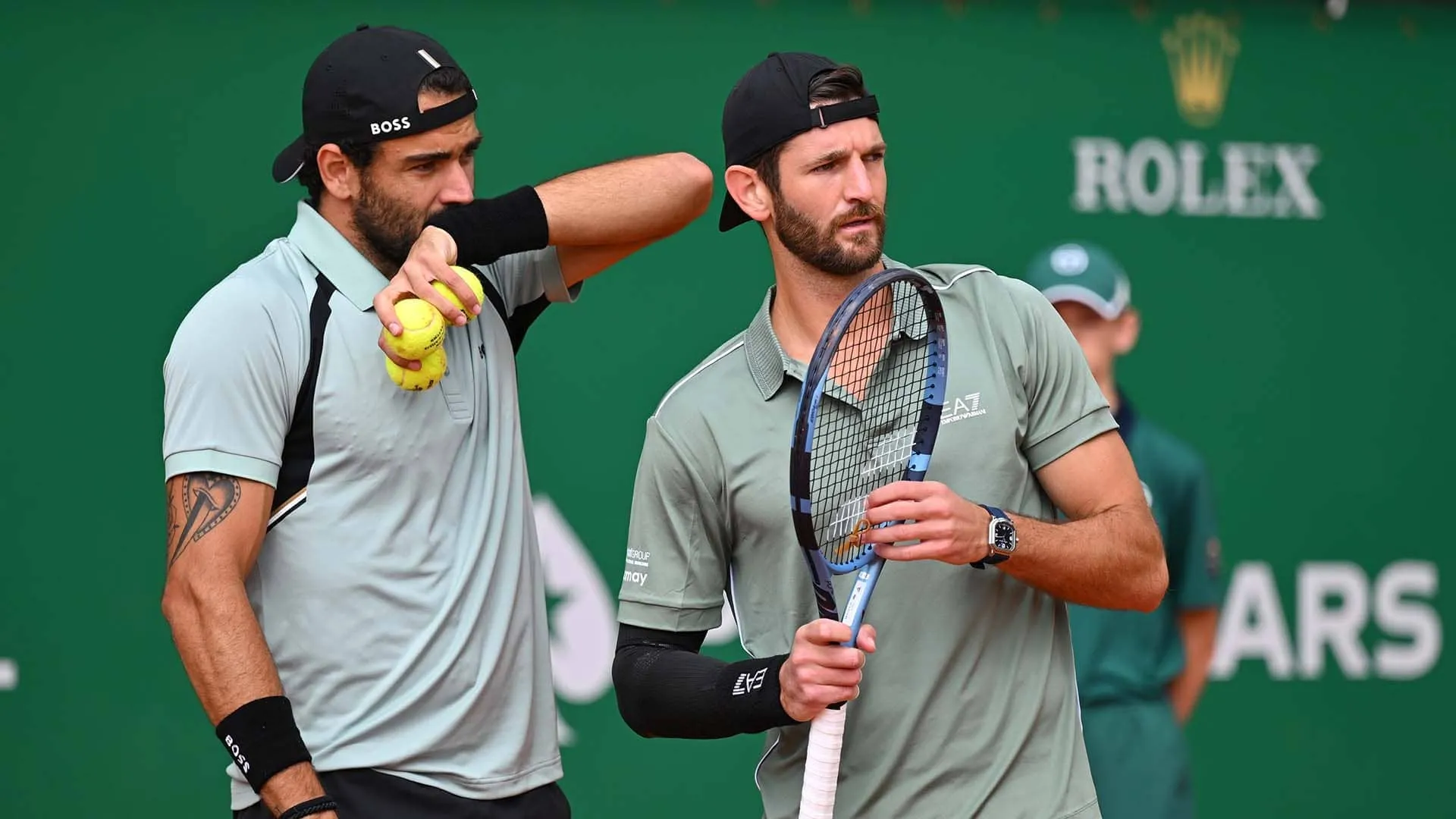 Berrettini and Vavassori Triumph Over De Minaur and Norrie in Monte-Carlo Doubles Showdown