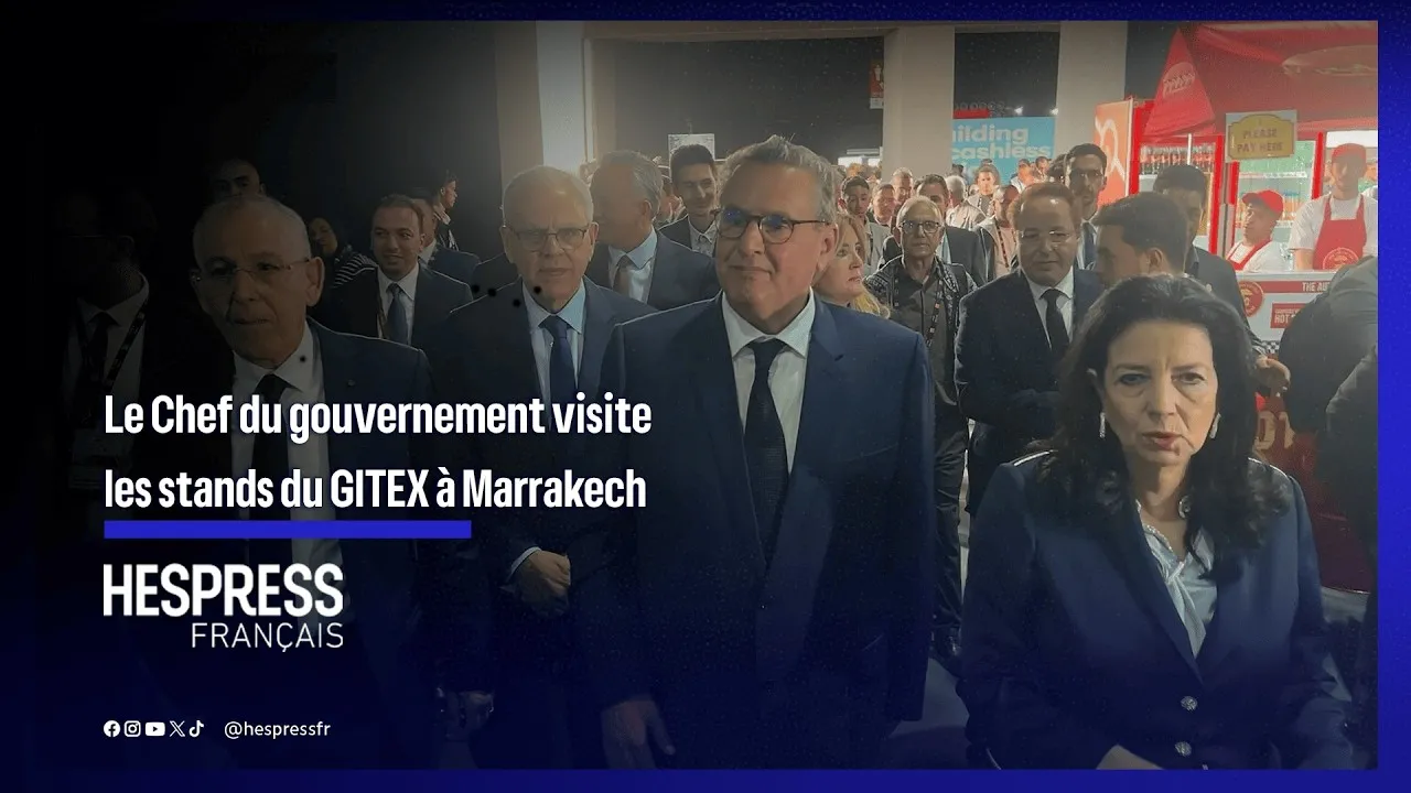Government Chief Visits GITEX Stands in Marrakech