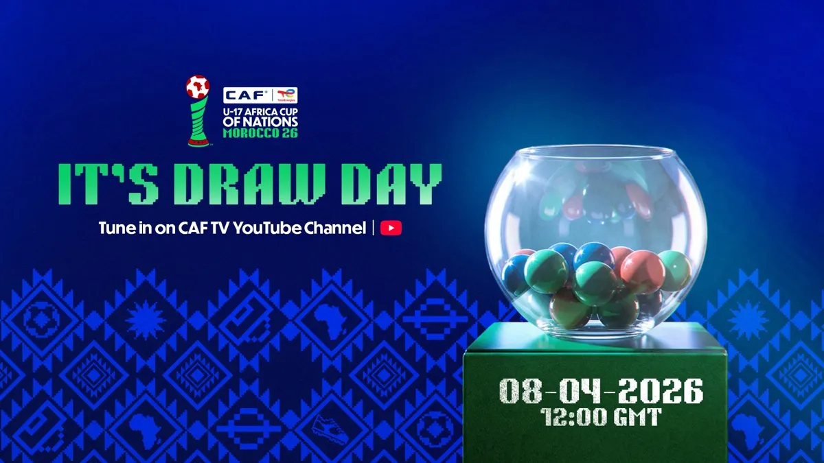 Live Coverage: Draw for the Total Energies Africa U-17 Cup of Nations Morocco 2026