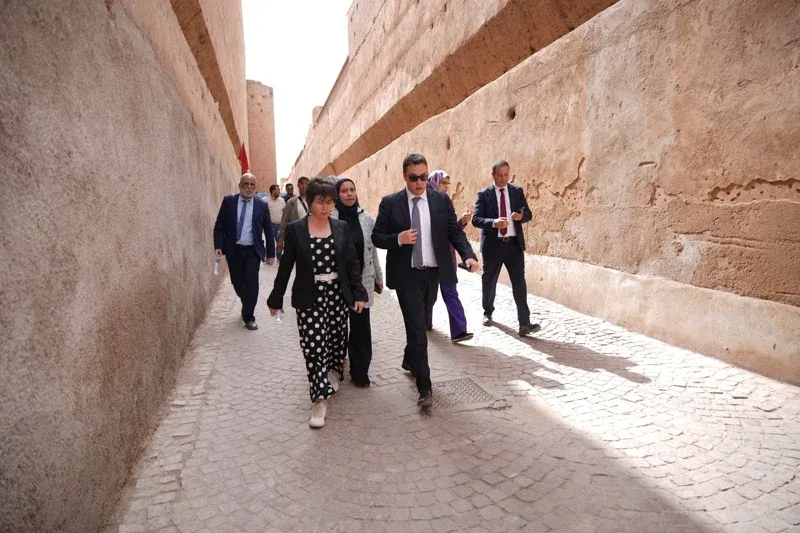 Minister of Youth and Culture Explores Historical Heritage in Marrakech