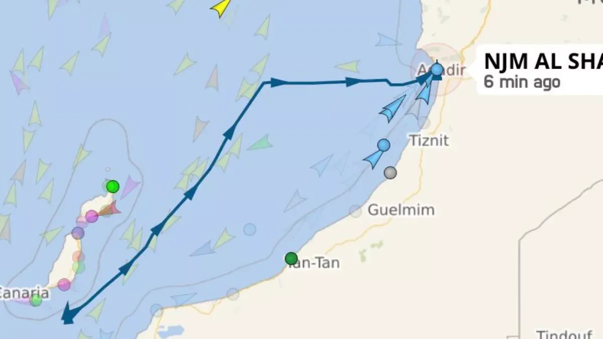 Tragedy in Tan-Tan: The Disappearance of Five Fishermen and the Libyan Vessel's Escape to Fuerteventura