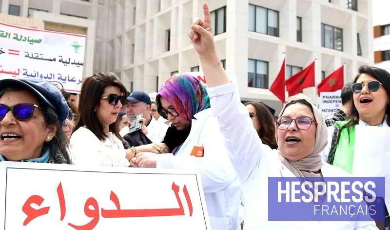 Pharmacists in Rabat Protest Against Capital Opening
