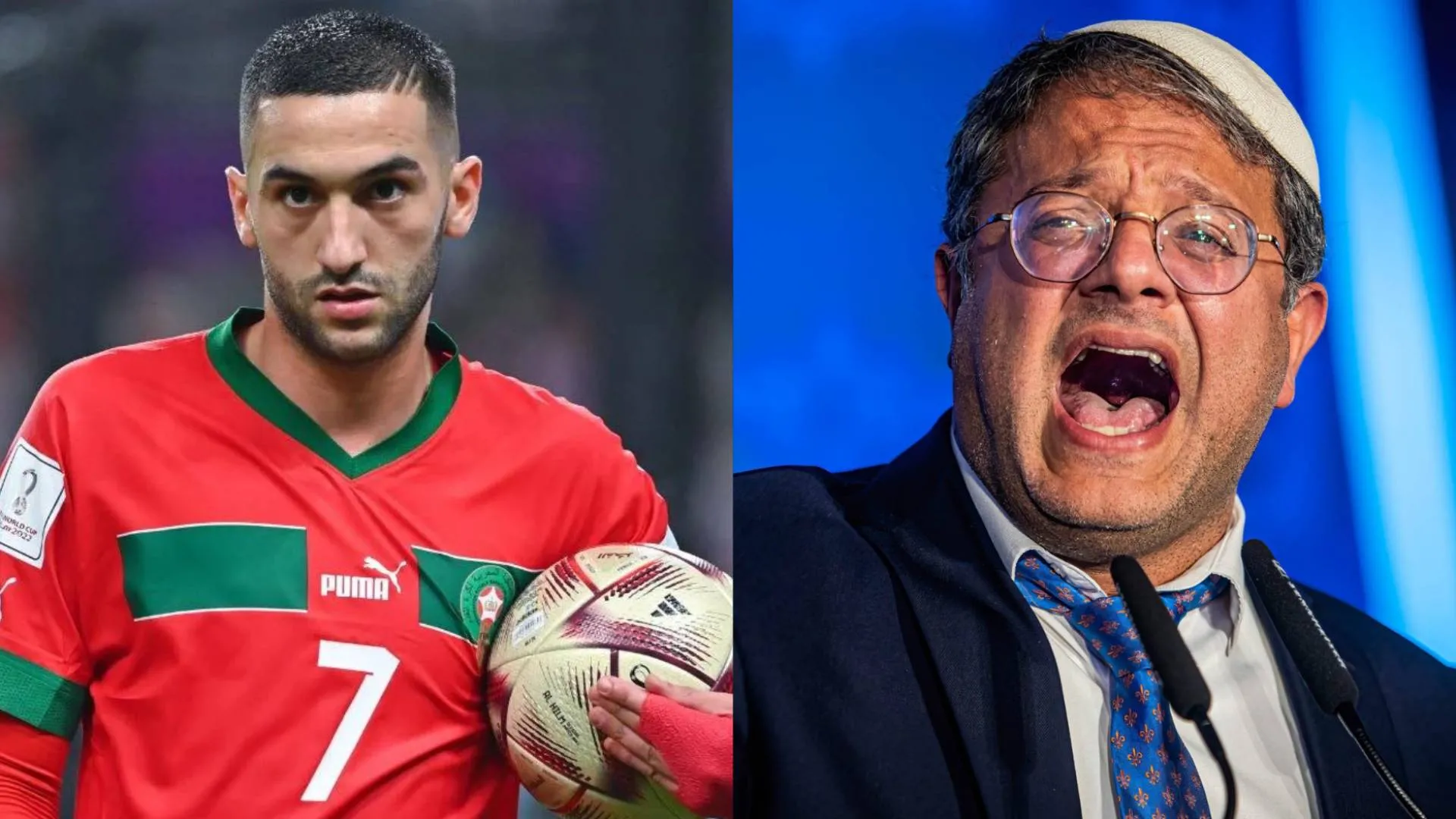 Controversy Erupts as Israeli Minister Accuses Moroccan Football Star of Antisemitism