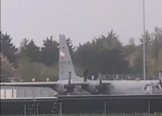 Man Causes Damage to U.S. Military Aircraft in Ireland Using an Axe
