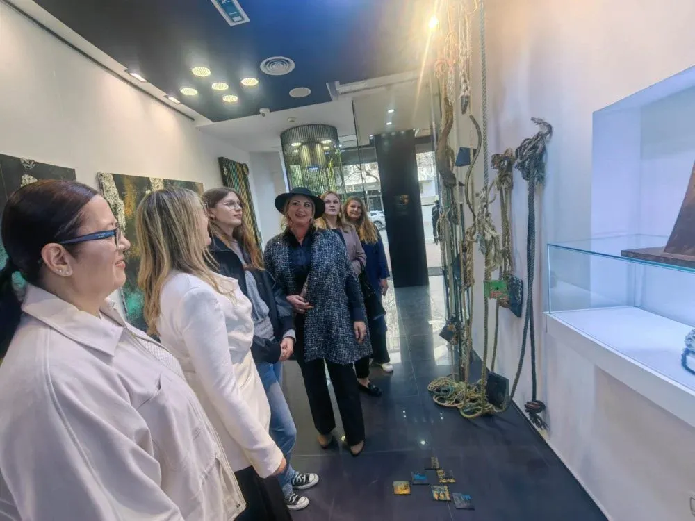 Sophia Lahlou's Captivating Art Exhibition in Rabat