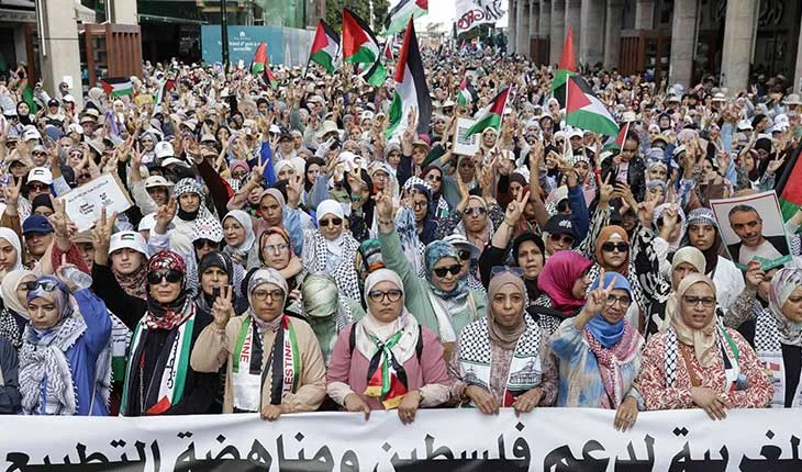 Morocco: Activists Rally Against Collective Punishment Policies in Gaza