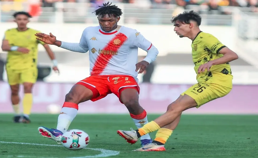 Incredible Rabona: Idriss Jbali's Stunning Goal in the Match Between Wydad and FUS Rabat