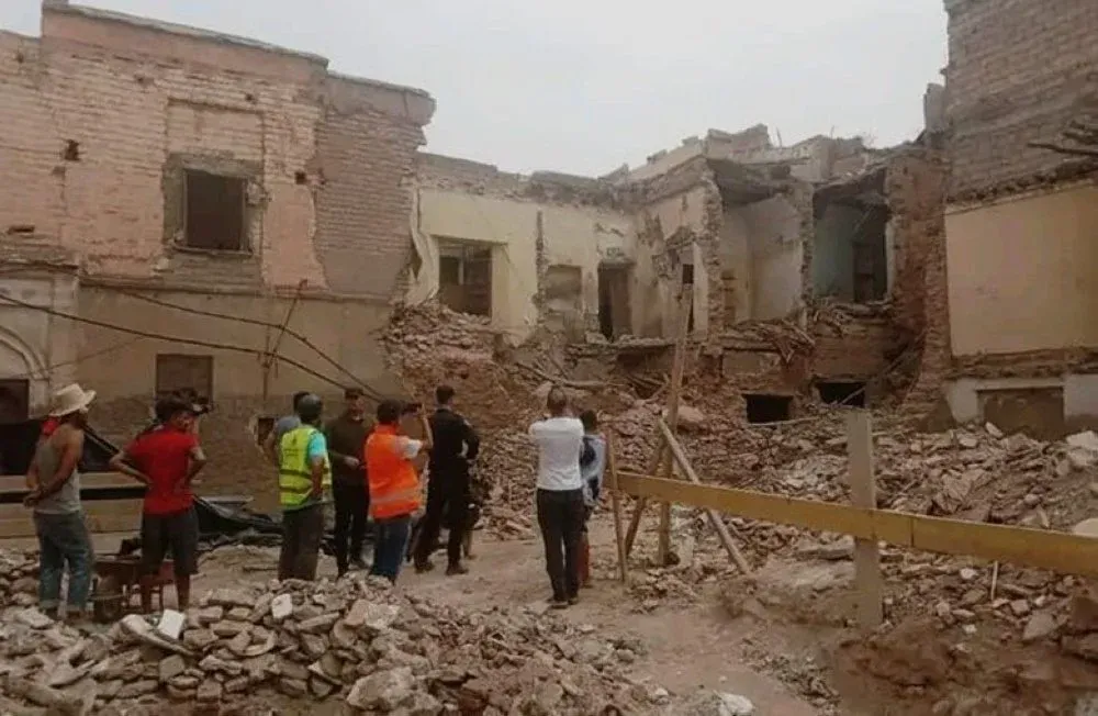 Three Injured in House Collapse in Marrakech's Medina