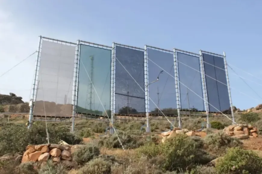 Innovative Fog Nets Provide Water Relief to 160 Households in Sidi Ifni