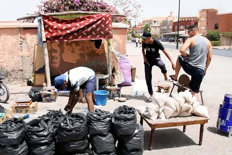 Rising Charcoal Prices in Marrakech as Eid Approaches