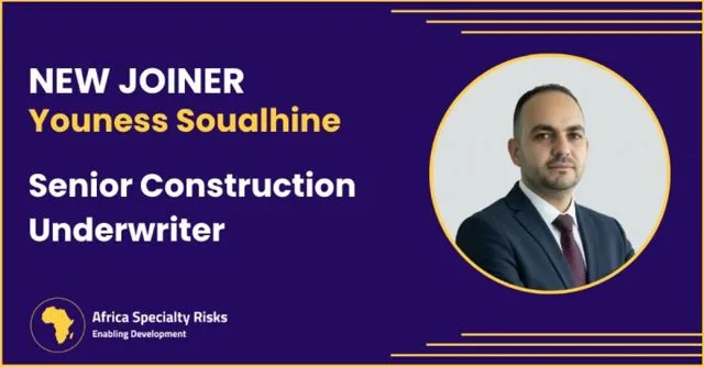 Youness Soualhine Appointed Chief Underwriter for Africa Specialty Risks in Morocco